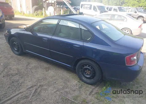 2007 Subaru Legacy 2.5I z USA, uszkodzony, nr VIN 4S3BL616976204020